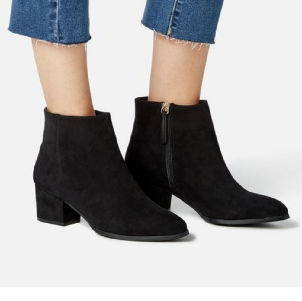 Black booties